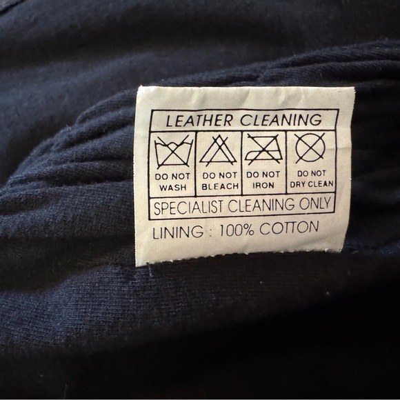 Double D Ranch AMAZING Leather coat.  Worn 2x.  Smoke free home. - Picture 10 of 10